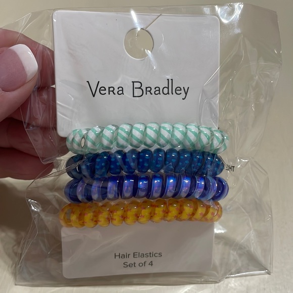 Vera Bradley Accessories Vera Bradley 4 Hair Elastics Poshmark